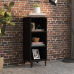 vidaXL Servantă, negru, 34, 5x32, 5x90 cm, lemn compozit (812385) Comoda