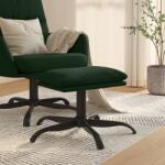 vidaXL Taburet, verde închis, 60x60x39 cm, catifea (341580) Canapea