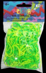 Rainbow Loom Elastice originale Rainbow Loom în două culori, 300 bucăţi galben-verde de la 6 ani (RL7826)