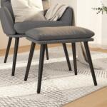 vidaXL Taburet, gri deschis, 45x29, 5x39 cm, material textil (341493) Canapea