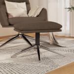 vidaXL Taburet, gri taupe, 60x60x39 cm, material textil (341554) Canapea