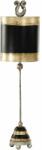Elstead Lighting FB-PHOENICIAN-TL | Phoenician Elstead álló lámpa 80, 7cm kapcsoló kézzel festett 1x E27 ezüst, arany, fekete (FB-PHOENICIAN-TL)