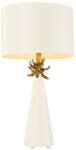 Elstead Lighting FB-NEO-TL-FR-WHT | Neo-EL Elstead álló lámpa 79cm kapcsoló kézzel festett 1x E27 antikolt arany, fehér (FB-NEO-TL-FR-WHT)