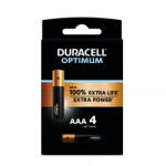 Duracell Optimum AAA MN2400 Mikro LR03 Alkáli Elem x 4 db (DO-LR03-B4)