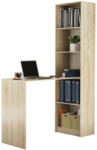 GreenSite Odell R50 combinație masă birou și etajeră, sonoma