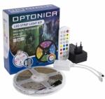 OPTONICA Banda LED Waterproof Set Adapter + Bluetooth Music + Telecomanda 60 LEDs 36W RGB (4330)