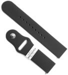 Morellato Curea de ceas Neagra Morellato System (EC) Silicon - 18mm, 20mm, 22mm (A01X5653187019CR)