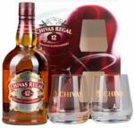 CHIVAS REGAL Chivas Regal 12 Ani Whisky 0.7L+2 Pahare, 40%