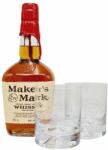 Maker's Mark Whisky 0.7L+2 Pahare, 45%