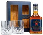 Jim Beam Double Oak Whiskey 0.7L+2 Pahare, 43%