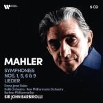 Magneoton Zrt Sir John Barbirolli - Mahler: Symphonies Nos. 1, 5, 6 & 9, Lieder (CD) (190295004286)