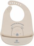 KikkaBoo Силиконов лигавник KikkaBoo - Bear with me, Grey (31303030045) - ozone
