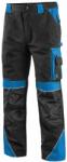 CXS Munkavédelmi nadrág SIRIUS BRIGHTON - Fekete / kék | 50 (1020-001-815-50)