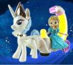 TOY World Int Elsa si caleasca Semiluna cu lumini (KT 944)