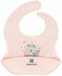KikkaBoo Силиконов лигавник KikkaBoo - Savanna, Friends Pink (31303030025) - baby