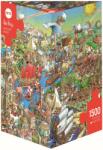 Heye Puzzle Heye din 1500 de piese - Istoria raului, Hugo Prades (29890) Puzzle