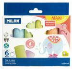 MILAN Creta color asfalt Maxi Milan, 6 bucati (247206)
