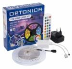 OPTONICA Banda LED Set Adapter + IR Telecomanda RGB 30LEDs 12W (4321)