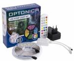 OPTONICA Banda LED Set Adapter + Bluetooth Music + Telecomanda 60 LEDs 36W RGB (4329)