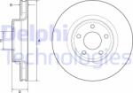 DELPHI féktárcsa DELPHI BG4831C (BG4831C)