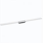 Hansgrohe RainDrain Flex oldalfal mellé zuhanylefolyó 120 cm, vágható, matt fehér 56054700 (56054700)