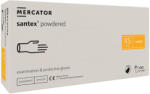 Mercator Medical SANTEX POWDERED - Latex púderes testkesztyű, 100 db, XL