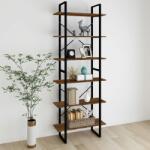 vidaXL Dulap înalt, stejar maro, 80x30x210 cm, lemn compozit (821320) Biblioteca
