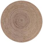 LABEL51 Covor Jute, natural, 90 cm, rotund, M SH-24.081 (443938) Covor