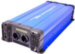 NEW ENERGY Tiszta szinuszos inverter 12V 4000W nagy teljesítményű feszültségátalakító napelemes rendszerhez, LCD kijelzővel (INVERTER_12V_4000W_KEK)