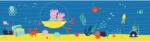 4-Home Bordură autocolantă Peppa Pig Sea, 500 x 9, 7 cm