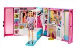 Mattel Barbie álom öltözőszoba szennyes ledobóval és babával