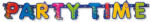 Procos Party Streamers Time felirat (PNN08935)