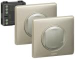 Legrand Netatmo 067778 Celiane előre párosított váltókapcsolós szett 1 db okos egypólusú mikromodulból és 2 db szimpla távvezérlő kapcsolóból álló készlet, két helyről történő világítás kapcsolásra alkalmas t