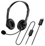 Genius HS-230U black USB-C (31710021405) Casti