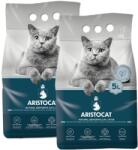 Aristocat Bentonite Plus Nisip litiera pisici, din bentonita 10 l (2 x 5 l)