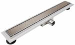 BALNEO Set rigola pentru dus plus capac 70 cm Balneo Duplex inox periat (Duplex70)