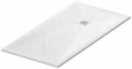 BALNEO Cadita dus dreptunghiulara Balneo din compozit 80x140 alb (STFWH8014025)
