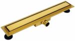 BALNEO Set rigola pentru dus plus capac 100 cm Balneo Duplex Next auriu periat (BR-100N)