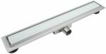 BALNEO Set rigola pentru dus plus capac 80 cm Balneo G-Drain Milky Next alb (Milky80N)