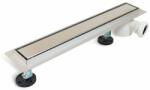 BALNEO Set rigola pentru dus plus capac 60 cm Balneo Side-Drain inox periat (S-D 600)