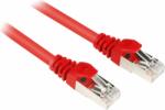 Sharkoon S/FTP CAT7a Patch kábel 10m Piros (4044951029525)