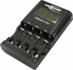 ANSMANN Powerline 4.2 Pro 4x AA/AAA NiMH Akkumulátor Töltő + USB töltő bármilyen mobileszköz töltéséhez (1001-0079)