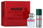 HUGO BOSS Hugo SET: edt 75ml + Deo spray 150ml férfi parfüm