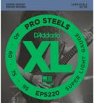 D'Addario EPS220 - ProSteels Bass Guitar Strings, Super Light, 40-95, Long Scale - H167H