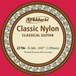 D'Addario J2706 - Student Nylon Classical Guitar Single String, Normal Tension, First String - C146CC