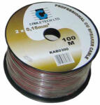 Cabletech Cablu difuzor negru 0.75mm CU 100 m (KAB0310)