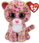 TY Toys Jucarie de plus TY Toys Beanie Boos - Leopard roz Lainey, 15 cm (TY36312)