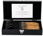 Laguiole Лъжица за маса LAGUIOLE LUXURY, комплект 6 бр. , маслиново дърво, Laguiole (LAGSDV-301463)