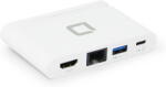 DICOTA Docking Station USB-C 4 in 1 D31730 - USB-C, HDMI, Alb (D31730) - pcone