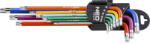 NEO-TOOLS Set chei imbus cu profil torx colorate neo tools 09-518 HardWork ToolsRange Cheie imbus